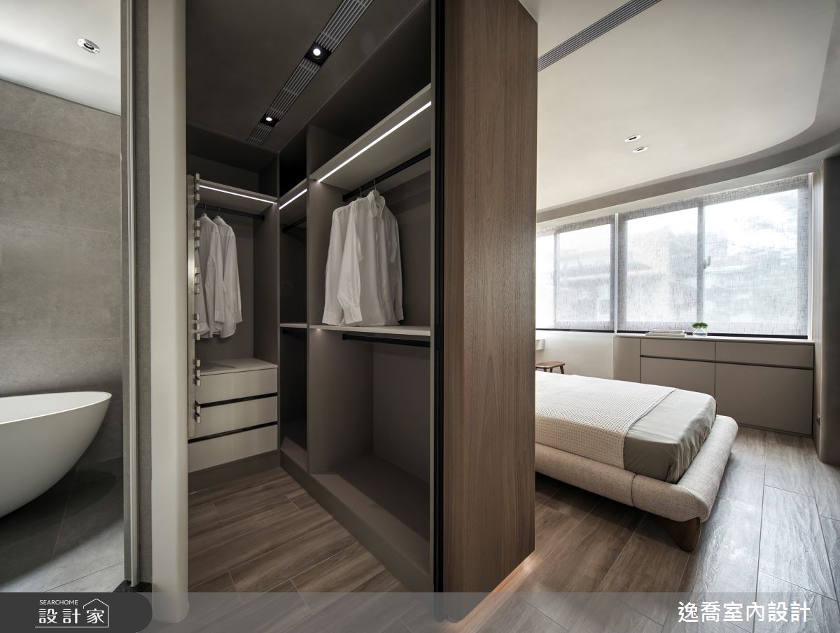 36坪老屋(41~50年)＿現代風臥室更衣間浴室案例圖片＿逸喬室內設計＿逸喬_愉‧家之23