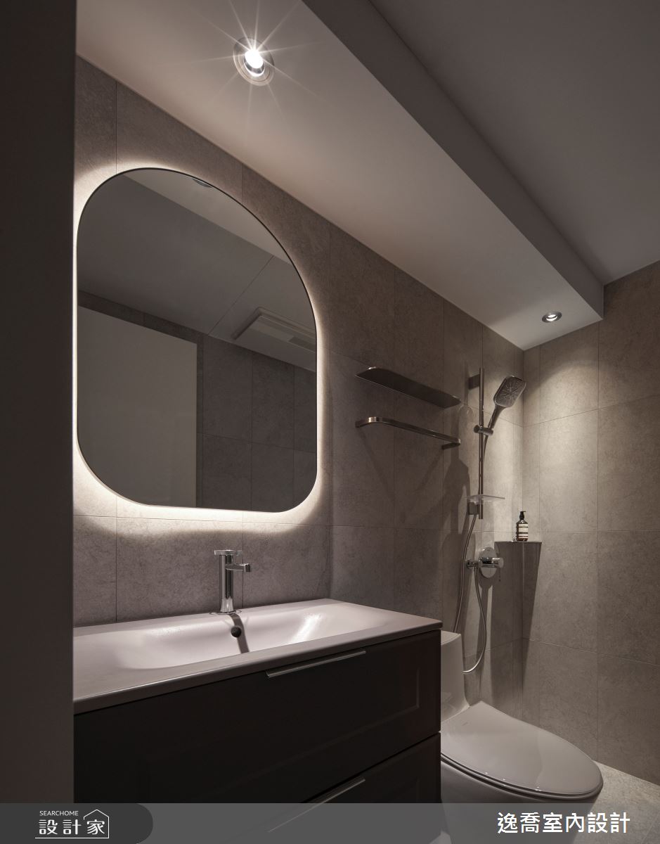 36坪老屋(41~50年)＿現代風浴室案例圖片＿逸喬室內設計＿逸喬_愉‧家之26