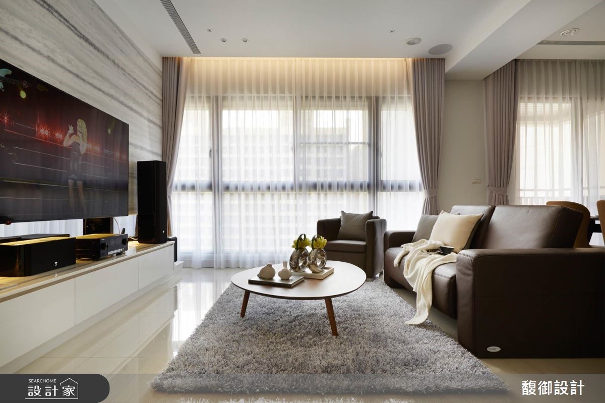 35坪新成屋(5年以下)＿現代風客廳案例圖片＿馥御室內裝修設計有限公司＿馥御_03之3