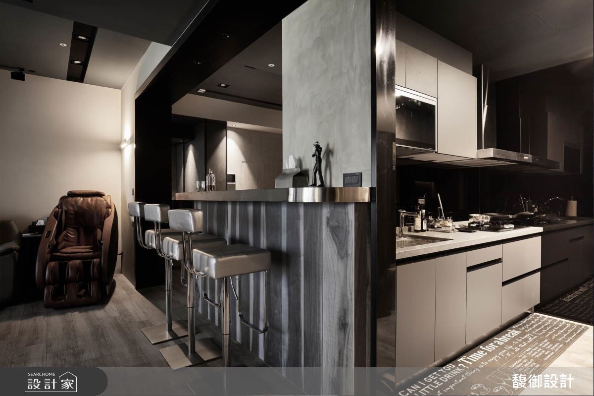 24坪新成屋(5年以下)＿現代風廚房吧檯案例圖片＿馥御室內裝修設計有限公司＿馥御_05之7