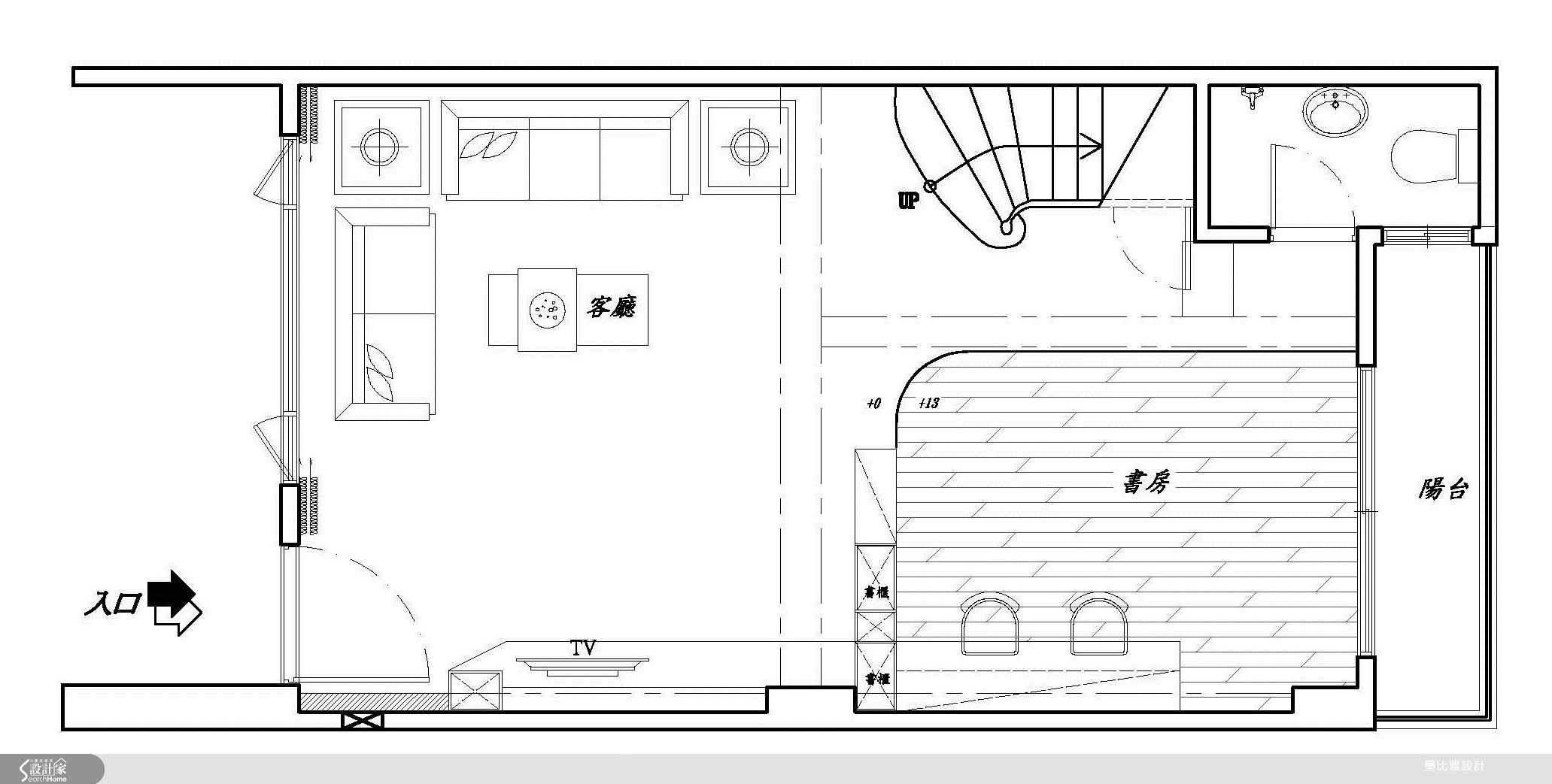 133坪新成屋(5年以下)＿北歐風案例圖片＿墨比雅設計＿墨比雅_81之22