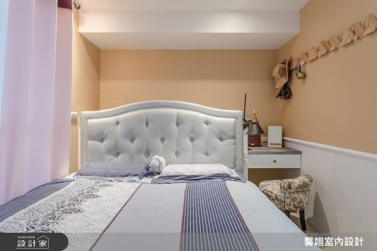 11坪預售屋＿鄉村風臥室案例圖片＿馨翊室內裝修設計＿馨翊_01之11