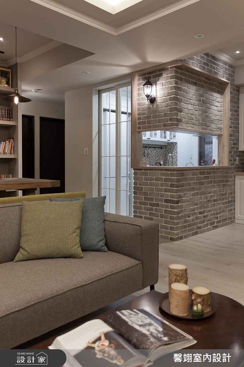 23坪預售屋＿鄉村風客廳案例圖片＿馨翊室內裝修設計＿馨翊_02之8