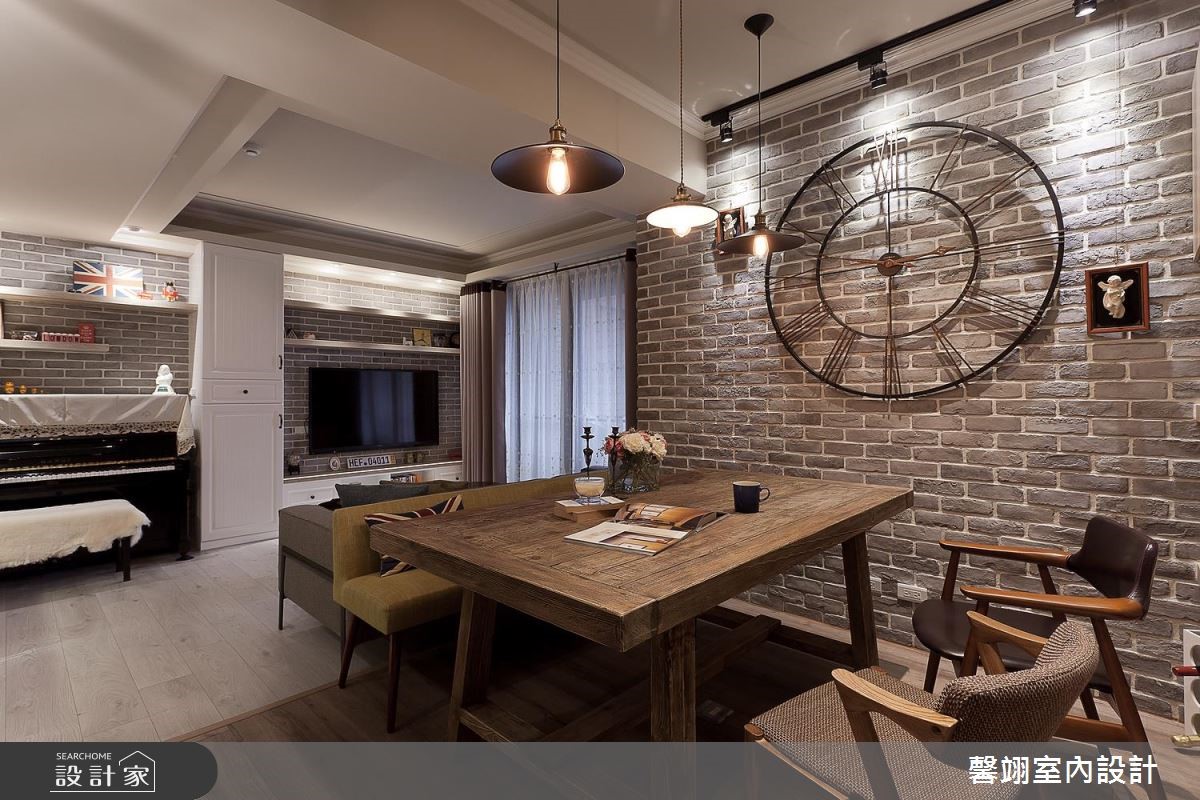 23坪預售屋＿鄉村風餐廳案例圖片＿馨翊室內裝修設計＿馨翊_02之11