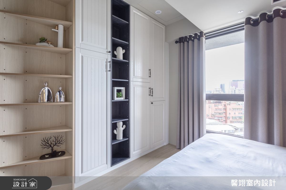 29坪新成屋(5年以下)＿鄉村風臥室案例圖片＿馨翊室內裝修設計＿馨翊_05之15