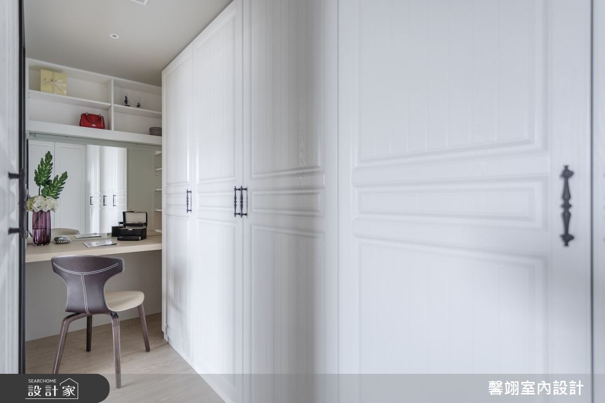 29坪新成屋(5年以下)＿鄉村風更衣間案例圖片＿馨翊室內裝修設計＿馨翊_05之17