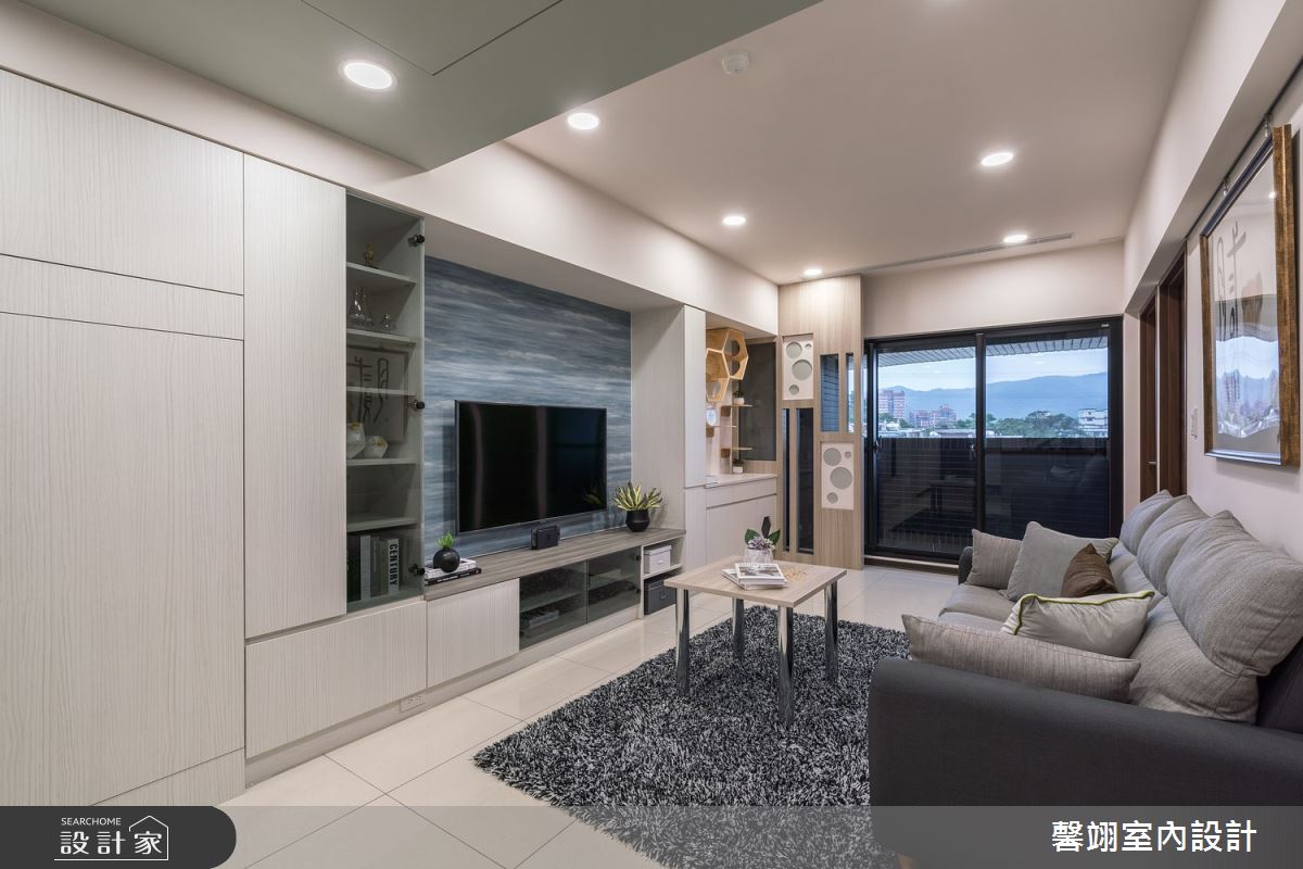 20坪新成屋(5年以下)＿現代風客廳寵物案例圖片＿馨翊室內裝修設計＿馨翊_07之2