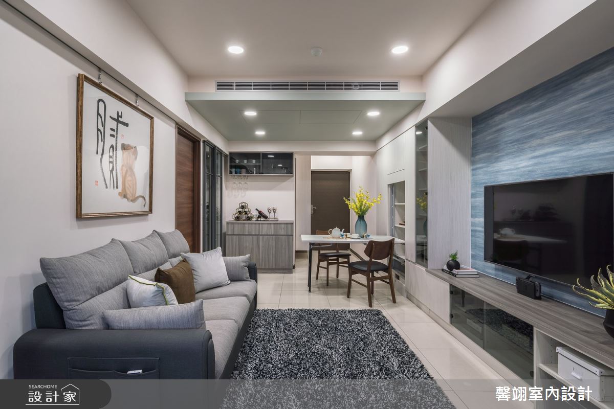 20坪新成屋(5年以下)＿現代風客廳餐廳案例圖片＿馨翊室內裝修設計＿馨翊_07之8