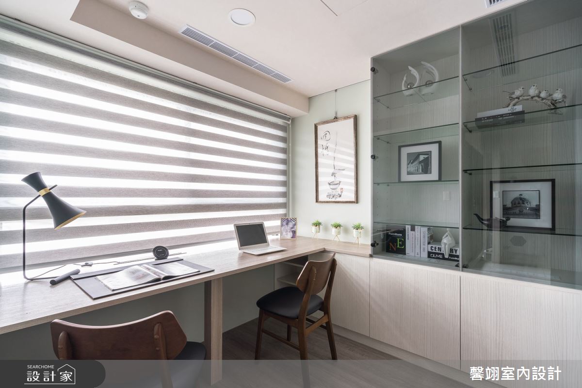 20坪新成屋(5年以下)＿現代風書房案例圖片＿馨翊室內裝修設計＿馨翊_07之12
