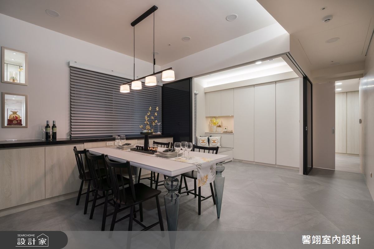 39坪新成屋(5年以下)＿北歐風餐廳案例圖片＿馨翊室內裝修設計＿馨翊_08之13