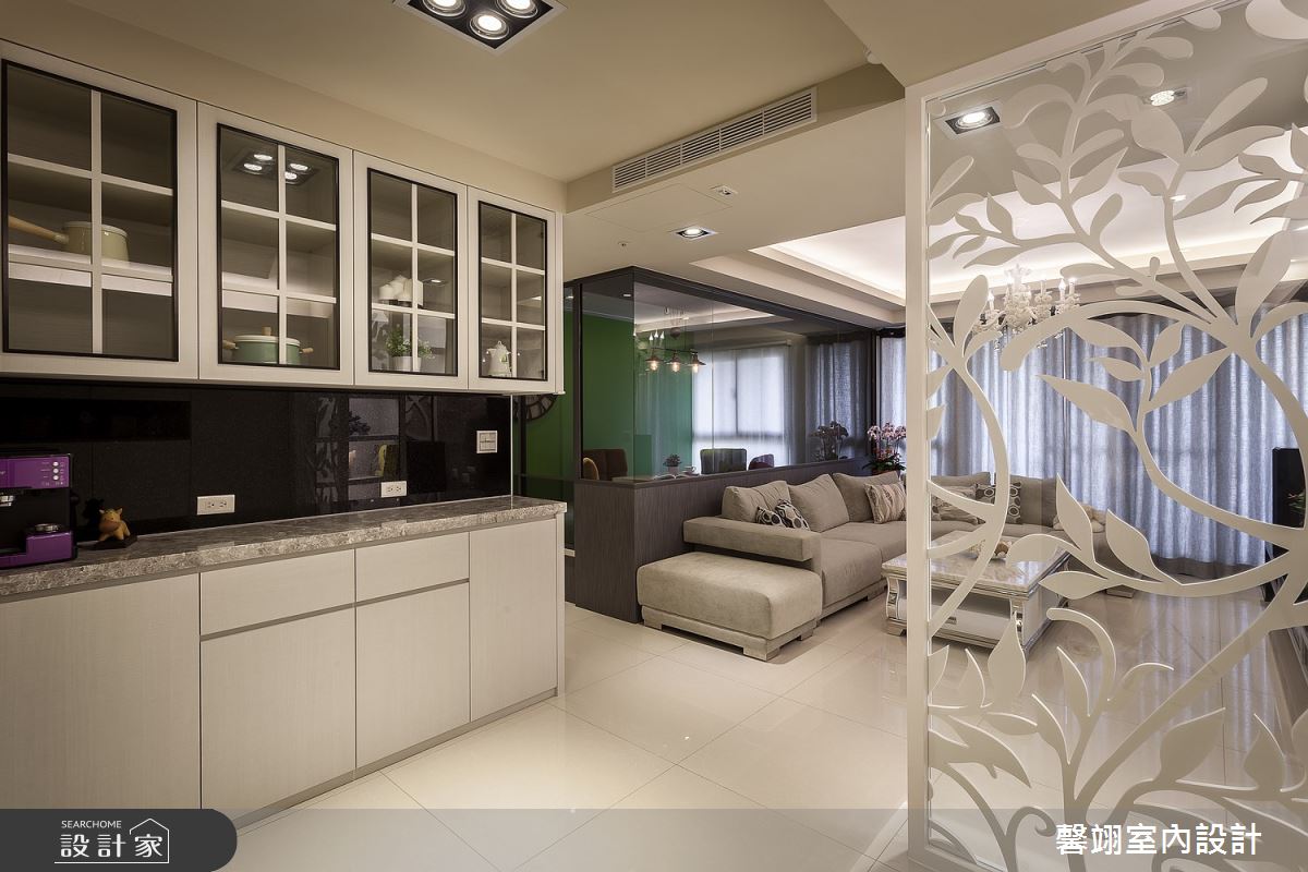 30坪新成屋(5年以下)＿現代風玄關客廳案例圖片＿馨翊室內裝修設計＿馨翊_10之3