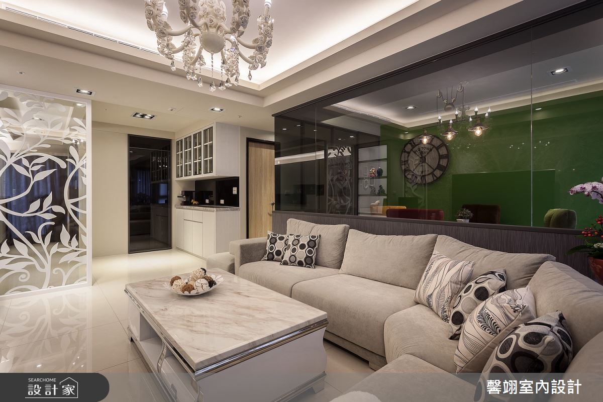 30坪新成屋(5年以下)＿現代風客廳案例圖片＿馨翊室內裝修設計＿馨翊_10之6