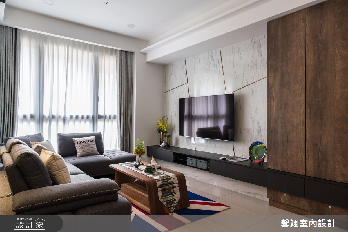 25坪新成屋(5年以下)＿北歐風客廳案例圖片＿馨翊室內裝修設計＿馨翊_11之6