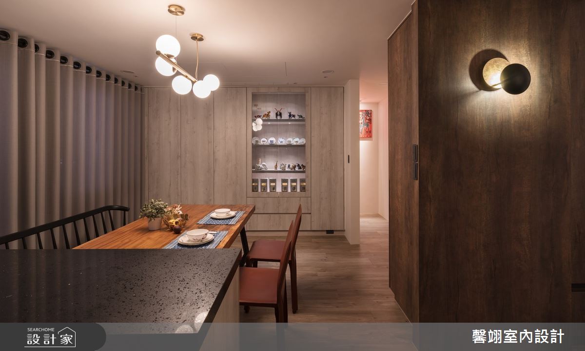 25坪新成屋(5年以下)＿現代風餐廳中島案例圖片＿馨翊室內裝修設計＿馨翊_12之9