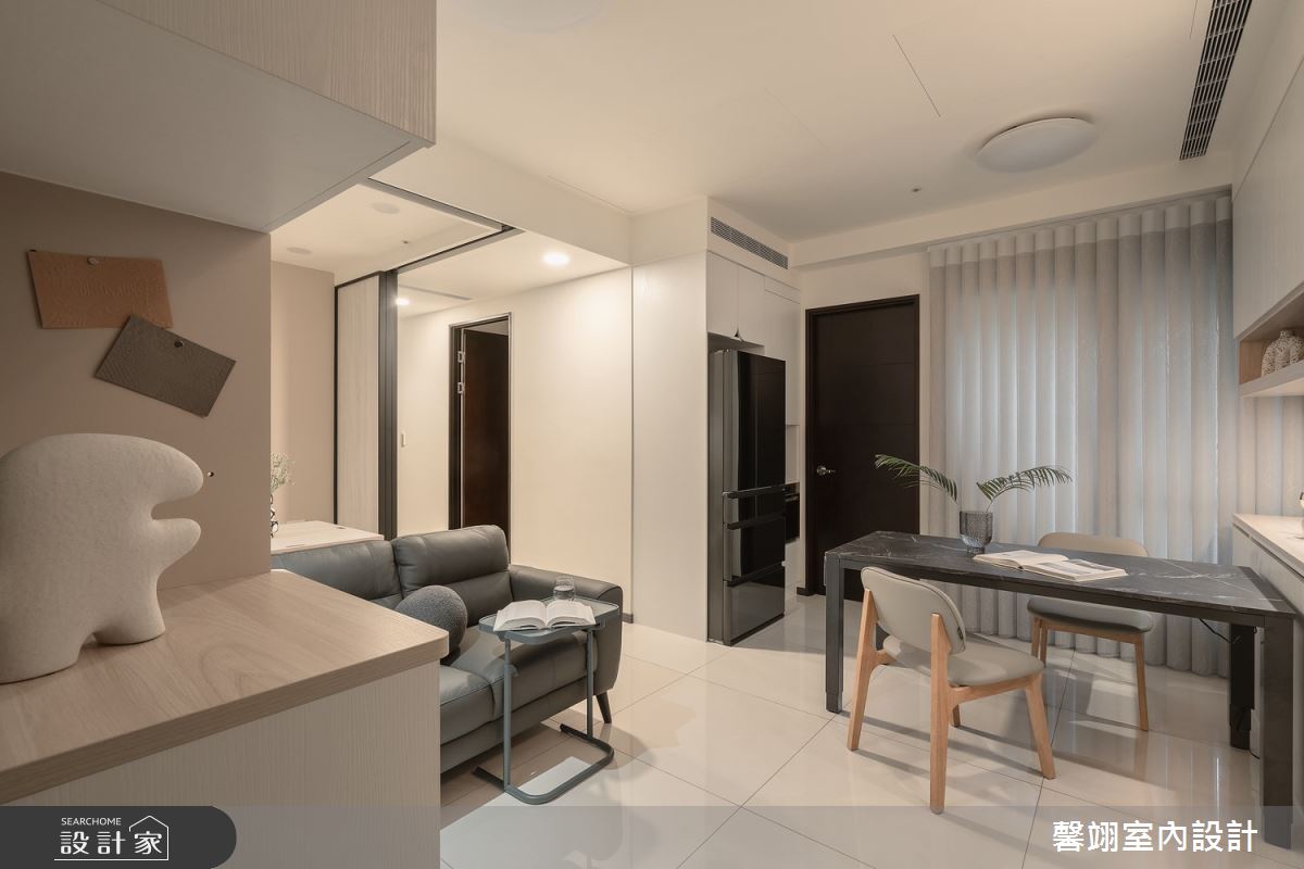 15坪新成屋(5年以下)＿現代風客廳餐廳案例圖片＿馨翊室內裝修設計＿馨翊_15之1