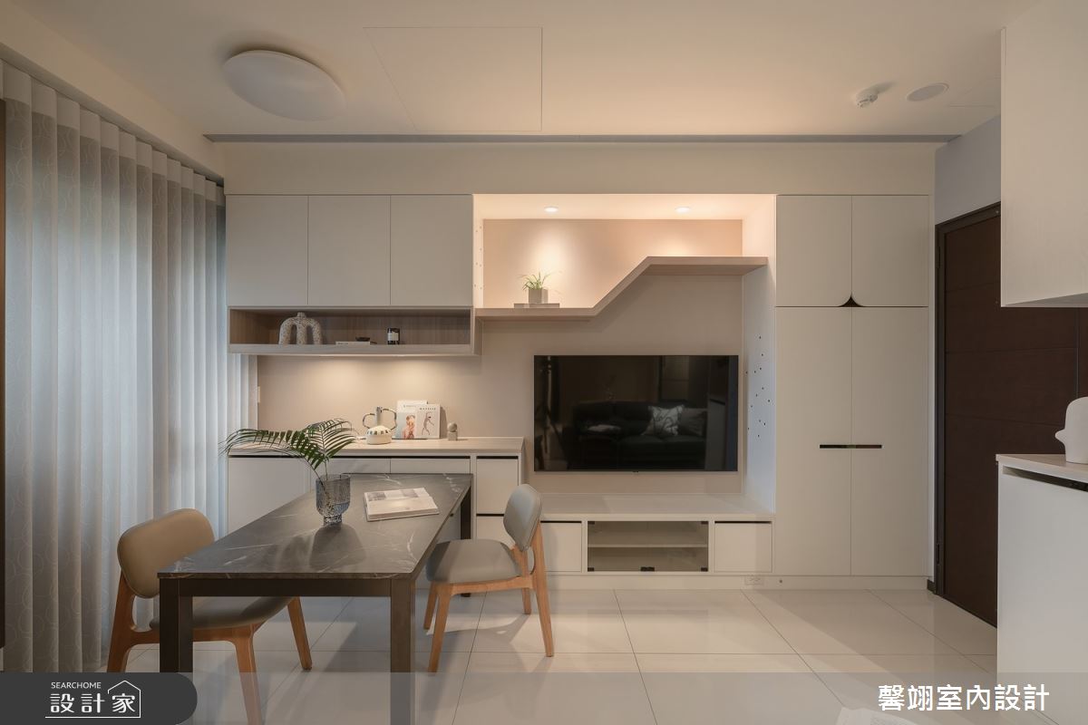 15坪新成屋(5年以下)＿現代風玄關客廳餐廳案例圖片＿馨翊室內裝修設計＿馨翊_15之7