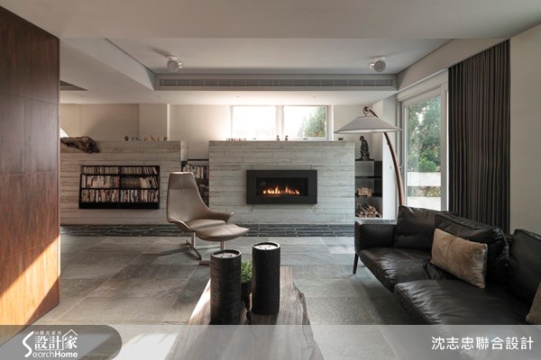 80坪＿現代風客廳案例圖片＿沈志忠聯合設計·建構線設計＿沈志忠_04之1
