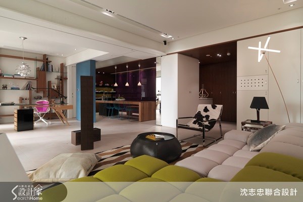 41坪＿現代風客廳案例圖片＿沈志忠聯合設計·建構線設計＿沈志忠_10之3