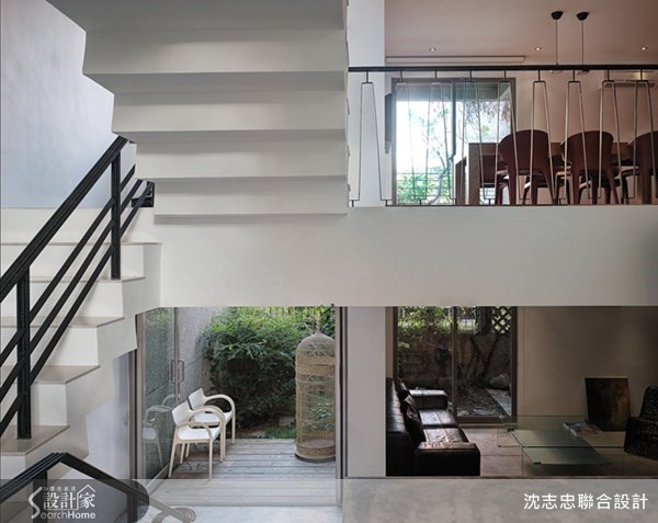 65坪＿現代風樓梯案例圖片＿沈志忠聯合設計·建構線設計＿沈志忠_14之14