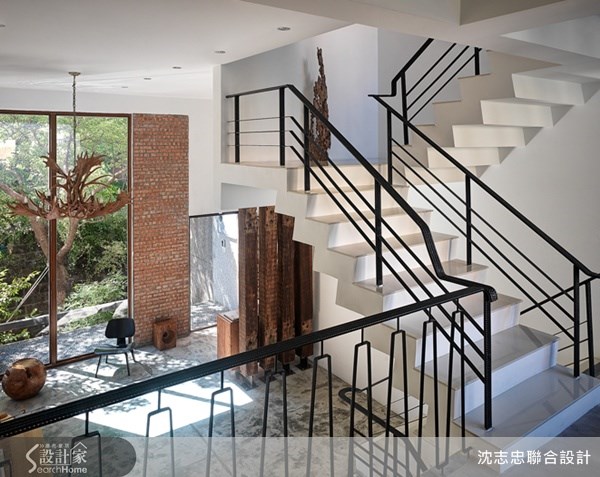 65坪＿現代風樓梯案例圖片＿沈志忠聯合設計·建構線設計＿沈志忠_14之7