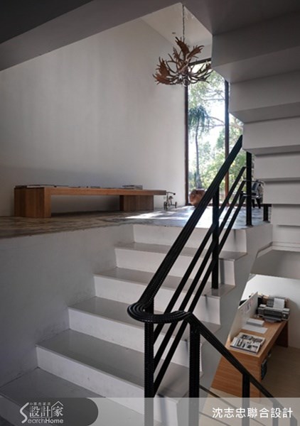 65坪＿現代風樓梯案例圖片＿沈志忠聯合設計·建構線設計＿沈志忠_14之2