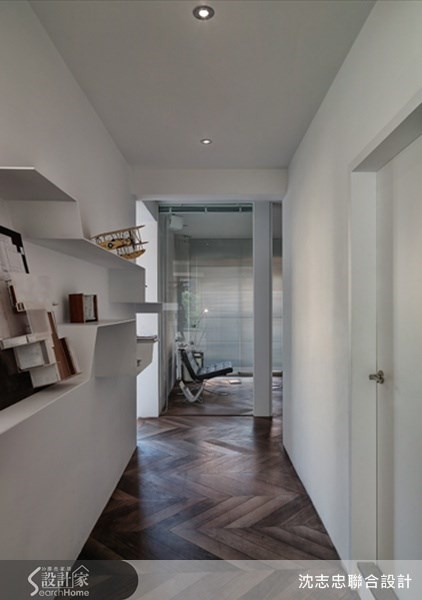 65坪＿現代風走廊案例圖片＿沈志忠聯合設計·建構線設計＿沈志忠_14之12