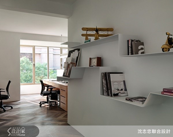 65坪＿現代風書房案例圖片＿沈志忠聯合設計·建構線設計＿沈志忠_14之11