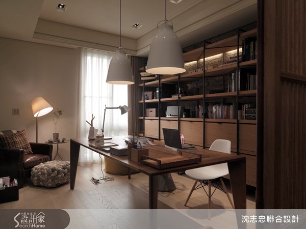 50坪＿混搭風書房案例圖片＿沈志忠聯合設計·建構線設計＿沈志忠_15之10