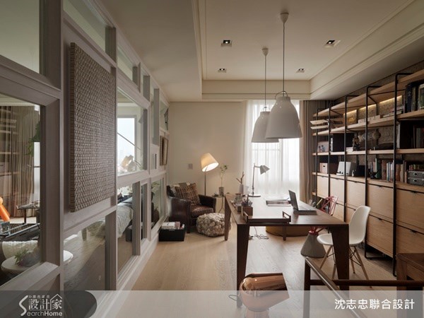 50坪＿混搭風書房案例圖片＿沈志忠聯合設計·建構線設計＿沈志忠_15之9
