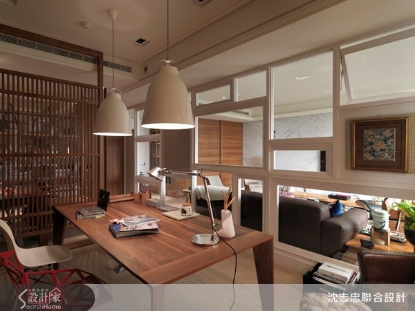 50坪＿混搭風書房案例圖片＿沈志忠聯合設計·建構線設計＿沈志忠_15之11