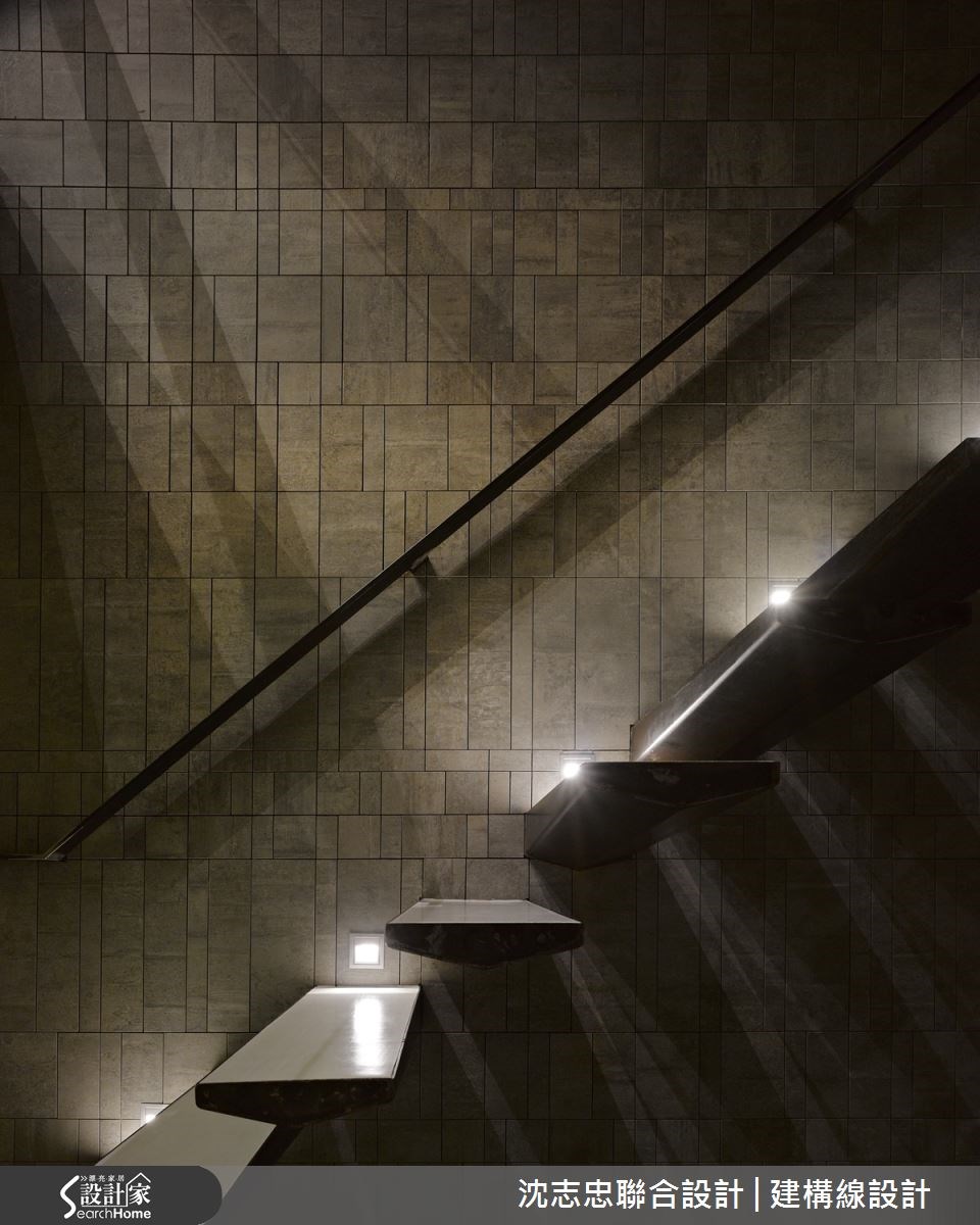 50坪預售屋＿現代風樓梯案例圖片＿沈志忠聯合設計·建構線設計＿沈志忠_16.印記之3