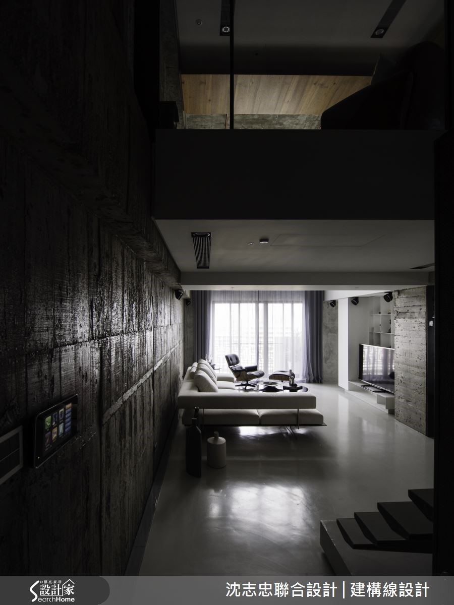 50坪預售屋＿現代風客廳案例圖片＿沈志忠聯合設計·建構線設計＿沈志忠_16.印記之4