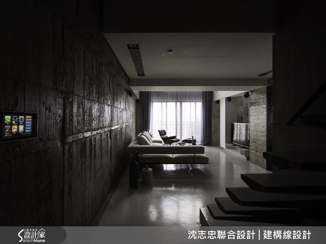 50坪預售屋＿現代風客廳案例圖片＿沈志忠聯合設計·建構線設計＿沈志忠_16.印記之7