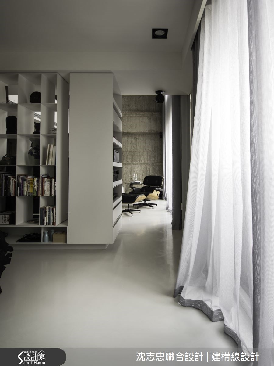 50坪預售屋＿現代風走廊案例圖片＿沈志忠聯合設計·建構線設計＿沈志忠_16.印記之18