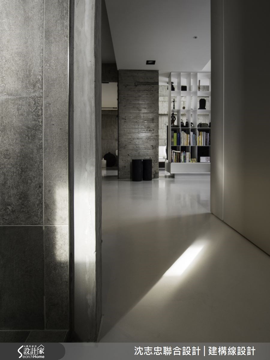 50坪預售屋＿現代風走廊案例圖片＿沈志忠聯合設計·建構線設計＿沈志忠_16.印記之19