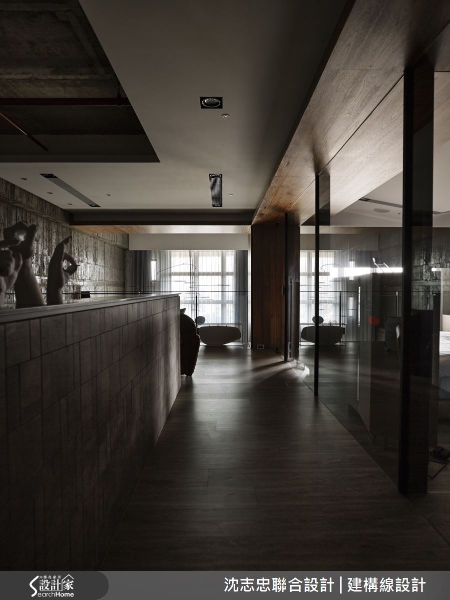 50坪預售屋＿現代風走廊案例圖片＿沈志忠聯合設計·建構線設計＿沈志忠_16.印記之26