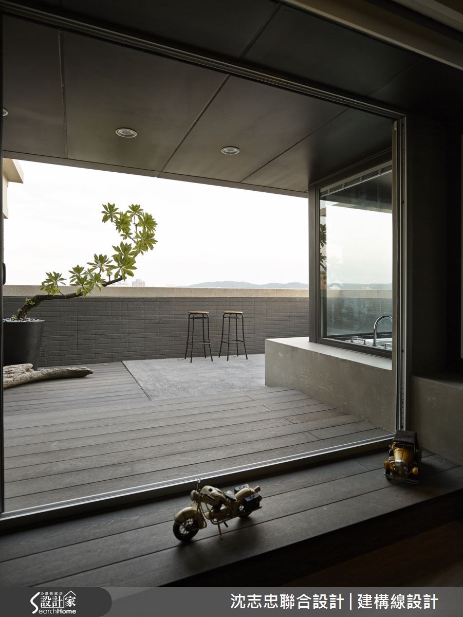 50坪預售屋＿現代風庭院案例圖片＿沈志忠聯合設計·建構線設計＿沈志忠_16.印記之38