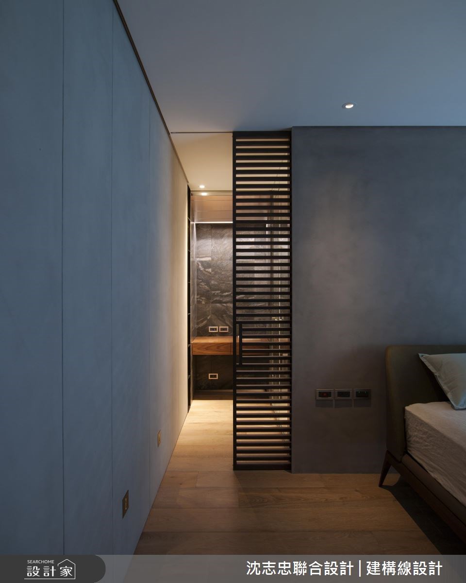 35坪新成屋(5年以下)＿現代風臥室案例圖片＿沈志忠聯合設計·建構線設計＿沈志忠_19.線構。形態之9