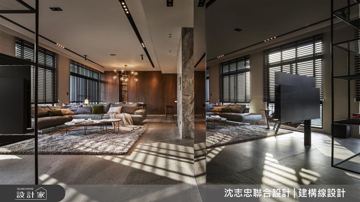 40坪新成屋(5年以下)＿混搭風客廳案例圖片＿沈志忠聯合設計·建構線設計＿沈志忠_24.穰穰滿家之1