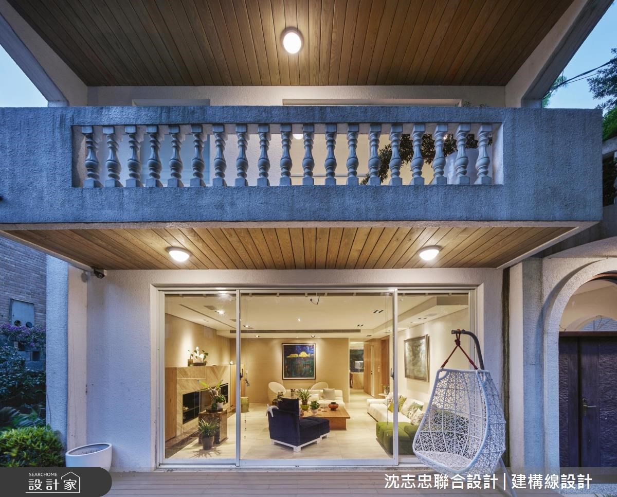 300坪老屋(16~30年)＿混搭風客廳案例圖片＿沈志忠聯合設計·建構線設計＿沈志忠_27.蒼翠寓所之8