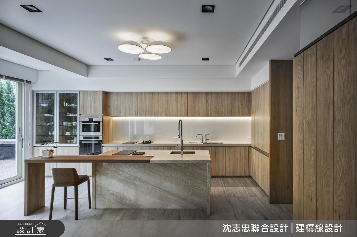 300坪老屋(16~30年)＿混搭風廚房案例圖片＿沈志忠聯合設計·建構線設計＿沈志忠_27.蒼翠寓所之11