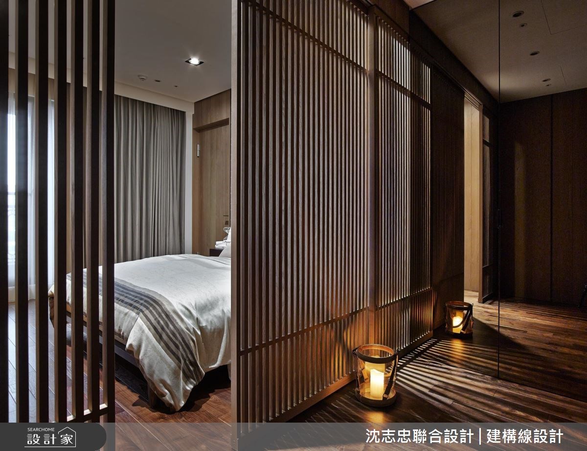 101坪新成屋(5年以下)＿混搭風臥室案例圖片＿沈志忠聯合設計·建構線設計＿沈志忠_28.墨。相之13