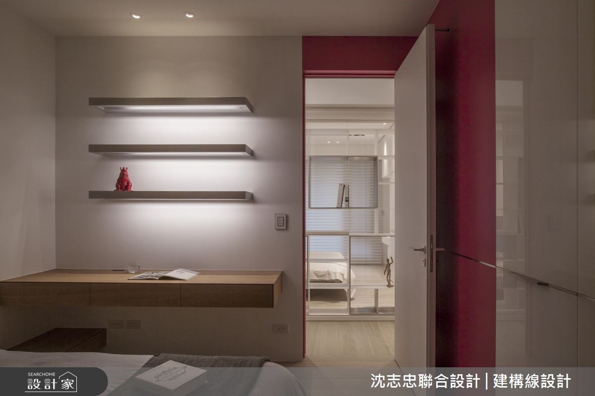 82坪新成屋(5年以下)＿混搭風臥室案例圖片＿沈志忠聯合設計·建構線設計＿沈志忠_29.Residence of D之14