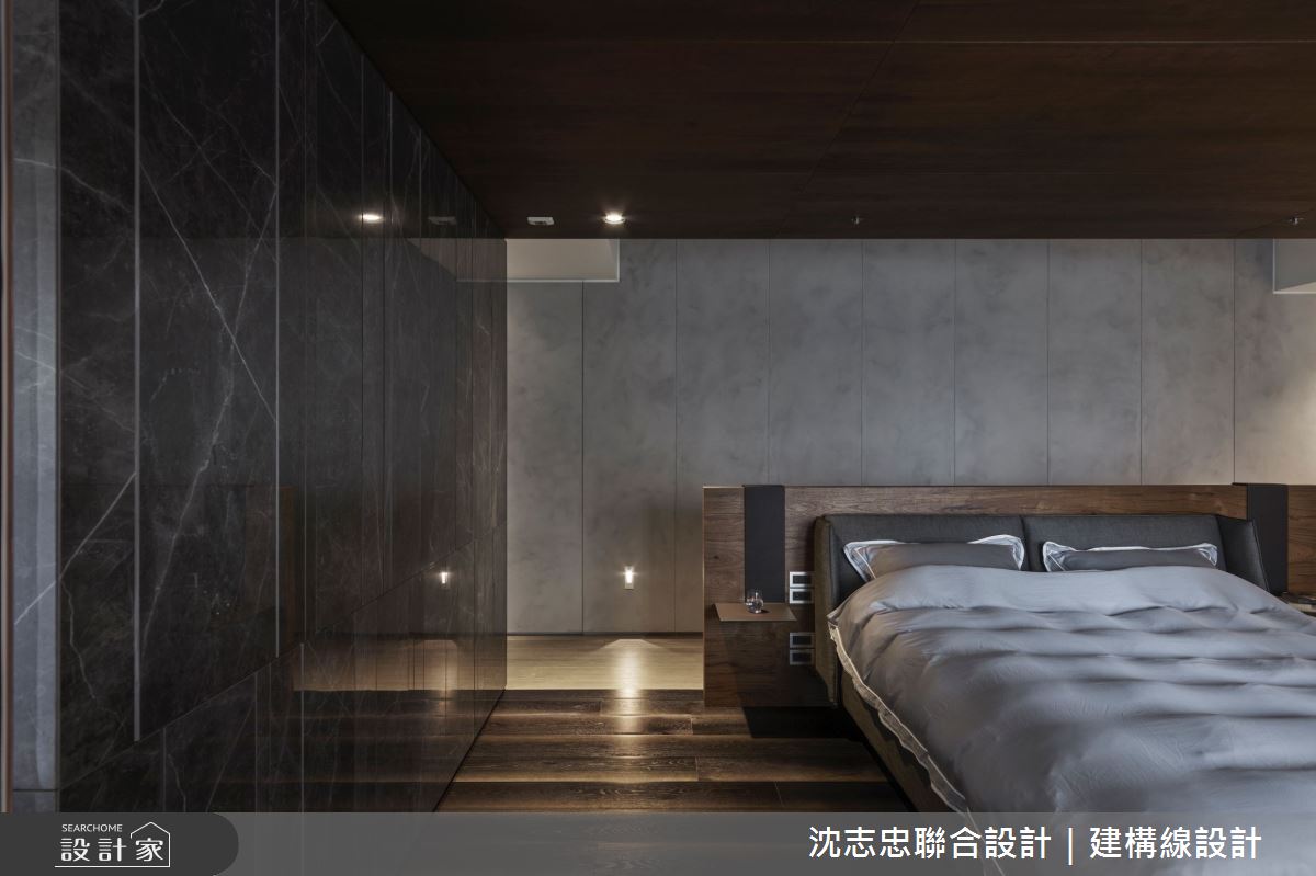 120坪新成屋(5年以下)＿現代風臥室案例圖片＿沈志忠聯合設計·建構線設計＿沈志忠_30.A Home Away from Home之19