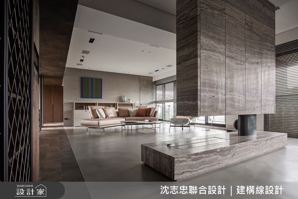 55坪新成屋(5年以下)＿現代風客廳案例圖片＿沈志忠聯合設計·建構線設計＿沈志忠_31之2