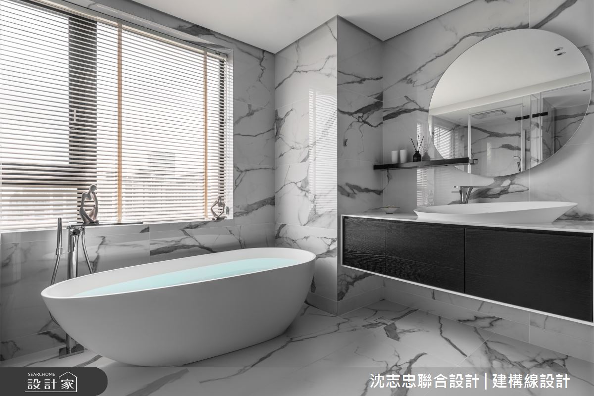 126坪新成屋(5年以下)＿現代風浴室案例圖片＿沈志忠聯合設計·建構線設計＿沈志忠_36之14
