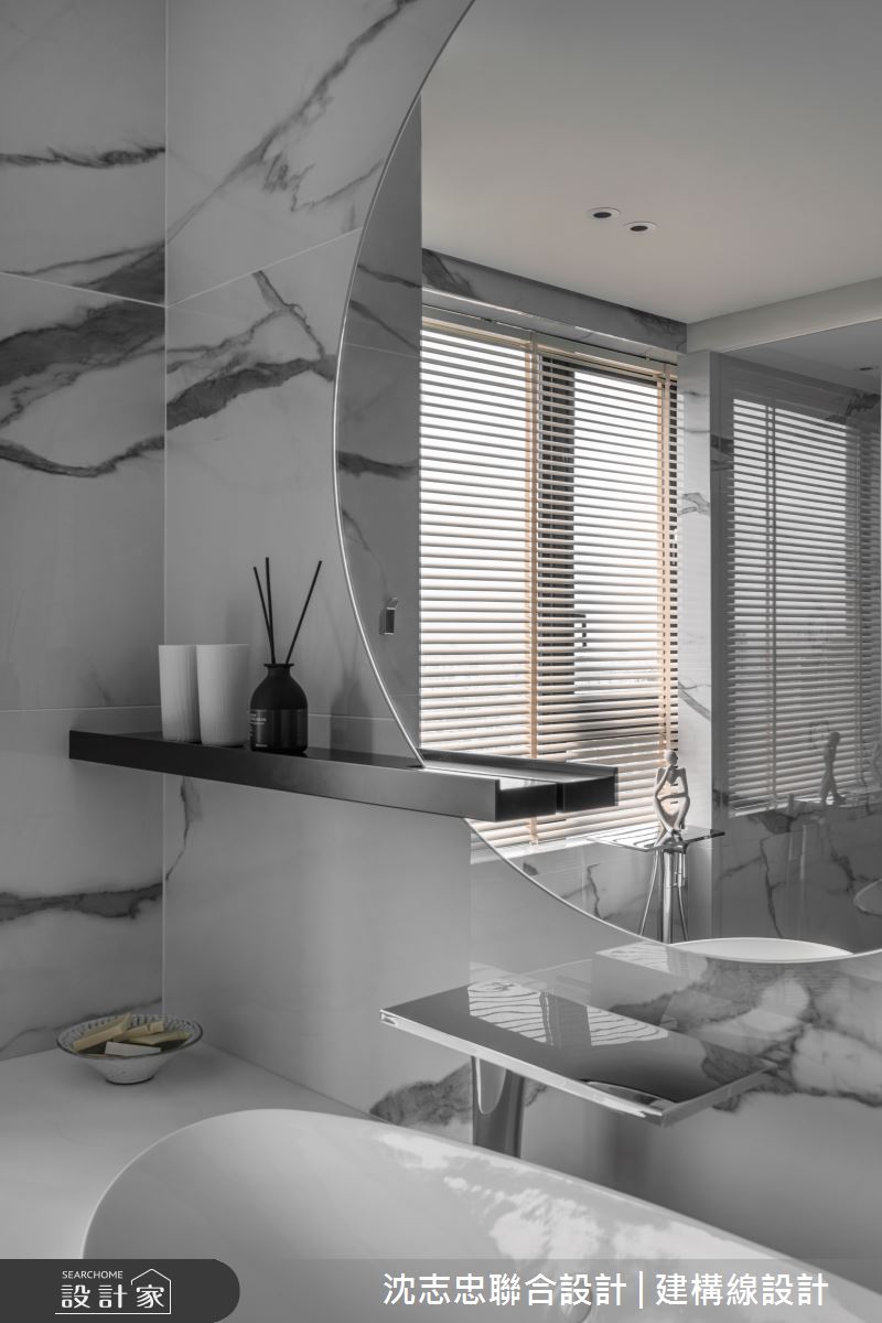 126坪新成屋(5年以下)＿現代風浴室案例圖片＿沈志忠聯合設計·建構線設計＿沈志忠_36之15