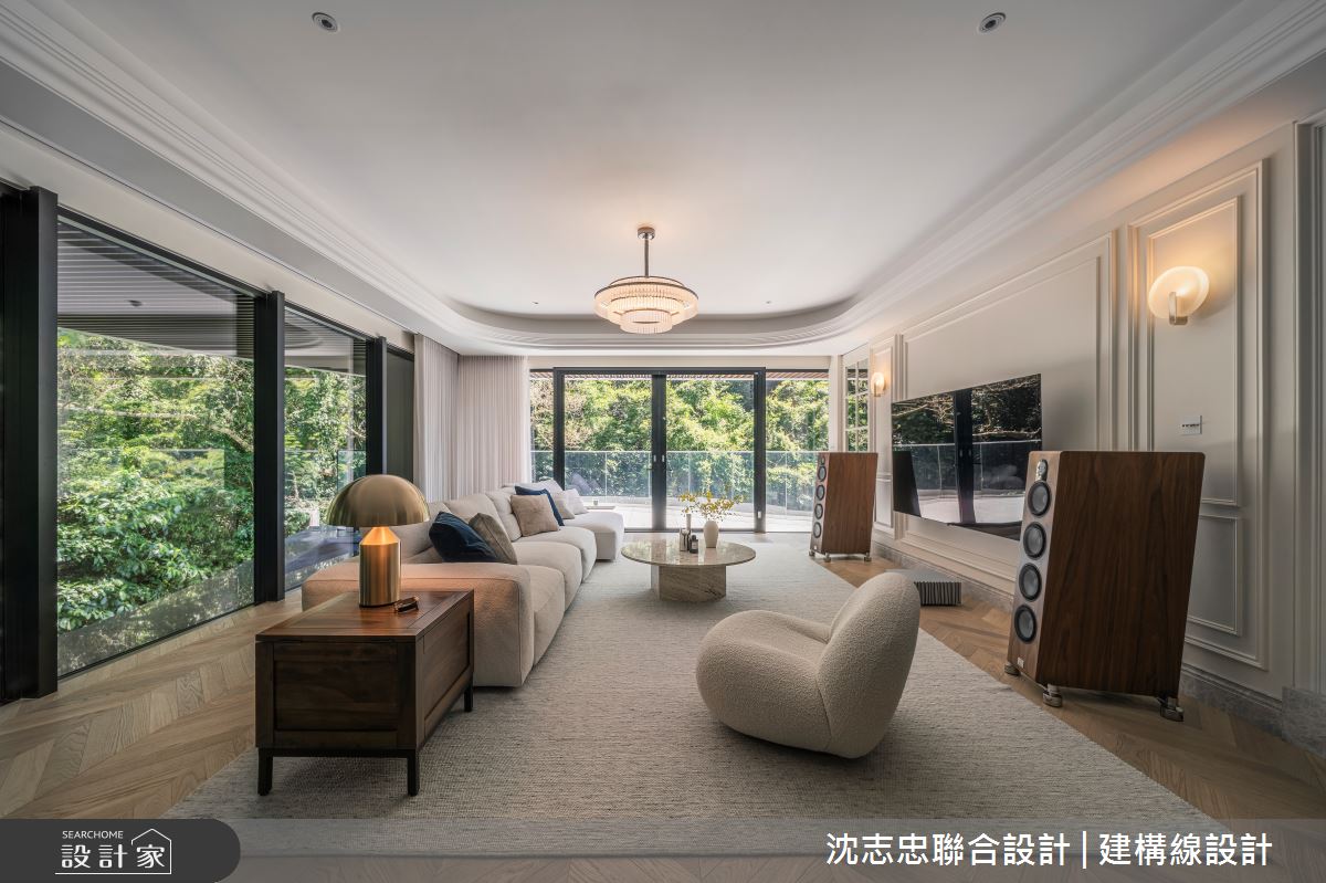 新成屋(5年以下)＿新古典客廳案例圖片＿沈志忠聯合設計·建構線設計＿沈志忠_37之6