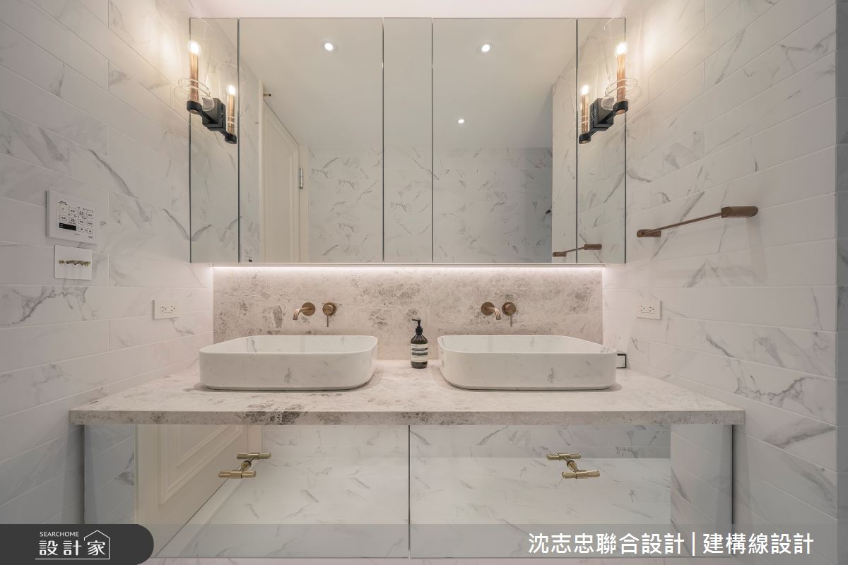新成屋(5年以下)＿新古典浴室案例圖片＿沈志忠聯合設計·建構線設計＿沈志忠_37之16