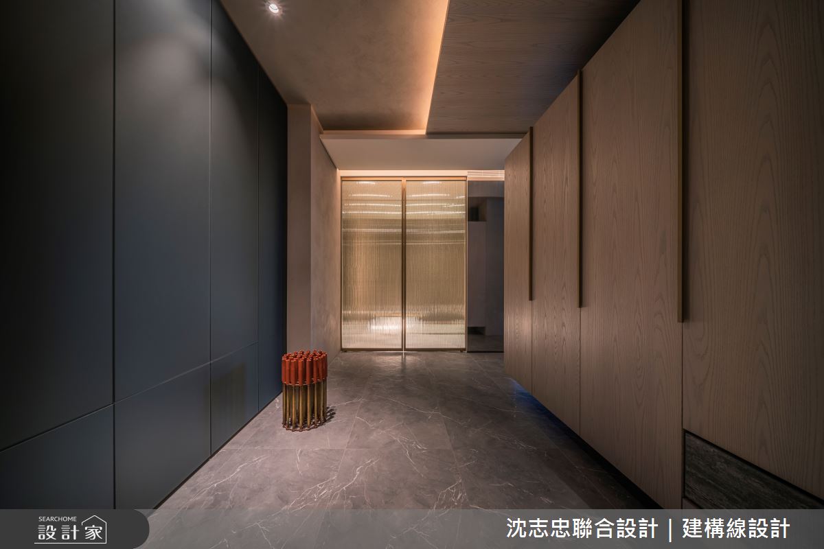 88坪新成屋(5年以下)＿現代風玄關案例圖片＿沈志忠聯合設計·建構線設計＿沈志忠_38.悠悠無境之1
